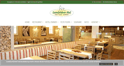 Desktop Screenshot of leonfeldner-hof.at